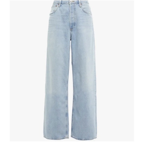 GREY LAB LOS ANGELES Denim - Anthropologie GREY LAB LOS ANGELES High Waist Wide Leg Jeans Light Wash Size 28